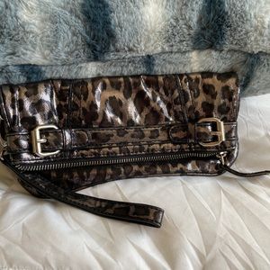 Leopard Clutch